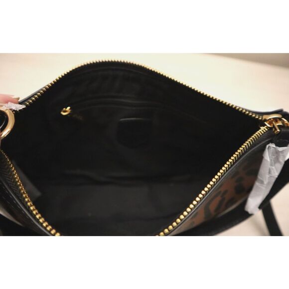 Fossil ZB11098234 Jolie Small Black/Leopard Print Crossbody/Shoulder Bag - Picture 15 of 16